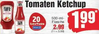 Edeka PAPA JOE'S Tomaten Ketchup Angebot