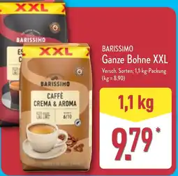 Aldi Nord BARISSIMO Ganze Bohne XXL Angebot