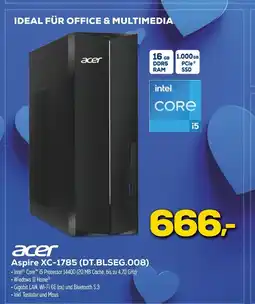 Euronics Acer aspire xc-1785 (dt.blseg.008) Angebot