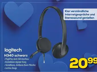 Euronics Logitech h340 schwarz Angebot