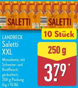 Aldi Nord LANDBECK Saletti XXL Angebot