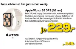 Euronics Apple watch se gps (40 mm) Angebot