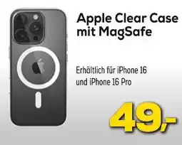 Euronics Apple clear case mit magsafe Angebot