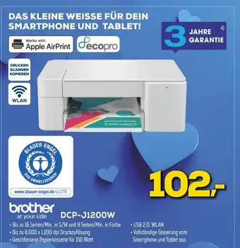 Euronics Brother dcp-j1200w Angebot