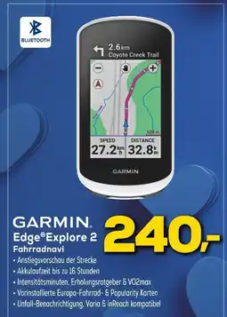 Euronics Garmin edge explore 2 fahrradnavi Angebot