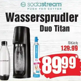 Edeka Sodastream Wassersprudler Duo Titan Angebot