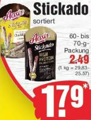 Edeka Aoste Stickado Angebot