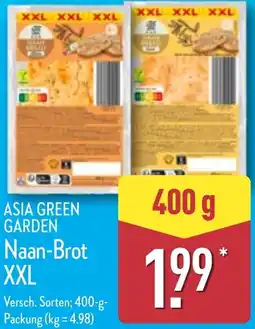 Aldi Nord ASIA GREEN GARDEN Naan-Brot XXL Angebot