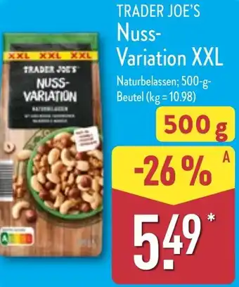 Aldi Nord TRADER JOE'S Nuss Variation XXL Angebot