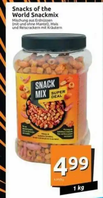 Action Snacks Of The World Snackmix Angebot