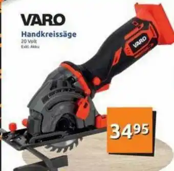 Action Varo Handkreissäge Angebot