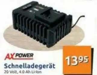 Action Ax Power Schnelladegerät Angebot