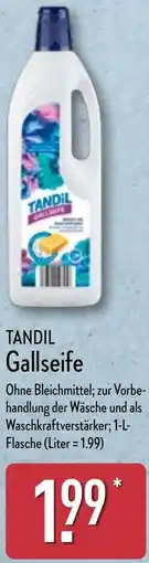 Aldi Nord TANDIL Gallseife Angebot