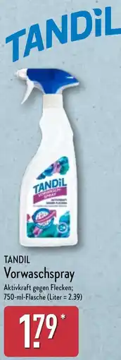 Aldi Nord TANDIL Vorwaschspray Angebot