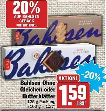 AEZ Bahlsen Ohne Gleichen Oder Butterblätter Angebot