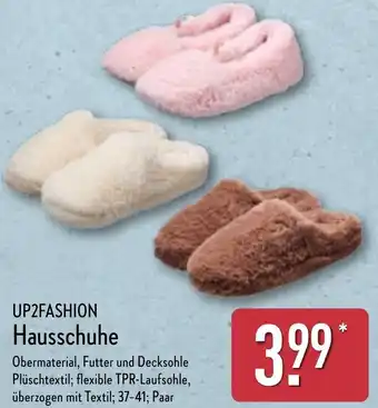 Aldi Nord UP2FASHION Hausschuhe Angebot