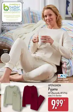 Aldi Nord UP2FASHION Pyjama Angebot