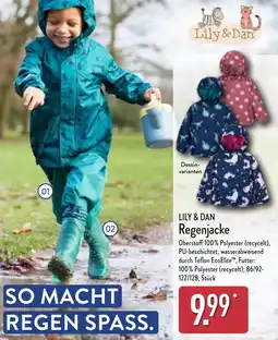 Aldi Nord LILY & DAN Regenjacke Angebot