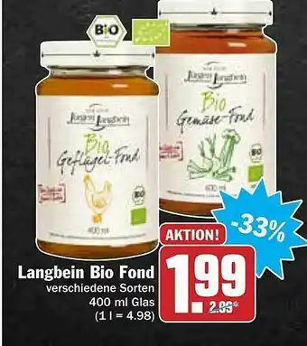 AEZ Langbein Bio Fond Angebot