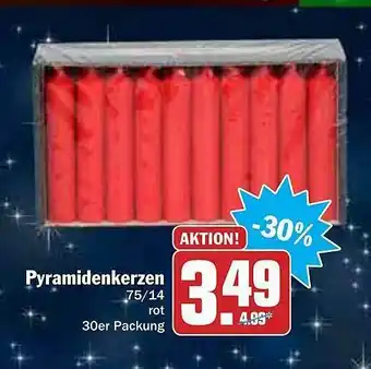 AEZ Pyramidenkerzen Angebot