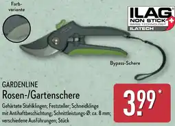 Aldi Nord GARDENLINE Rosen-/Gartenschere Angebot