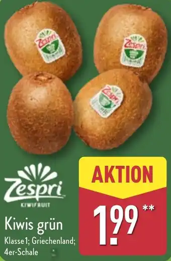 Aldi Nord Zespri Kiwis grün Angebot