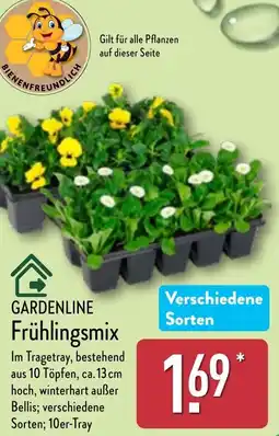 Aldi Nord GARDENLINE Frühlingsmix Angebot