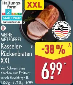 Aldi Nord MEINE METZGEREI Kasseler Rückenbraten XXL Angebot