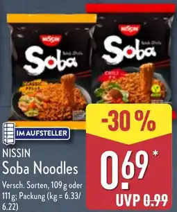 Aldi Nord NISSIN Soba Noodles Angebot