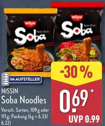 Aldi Nord NISSIN Soba Noodles Angebot