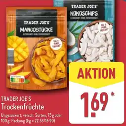 Aldi Nord TRADER JOE'S Trockenfrüchte Angebot