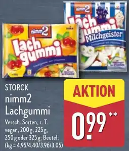 Aldi Nord STORCK nimm2 Lachgummi Angebot