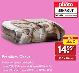 Aldi Nord Premium-Decke Angebot