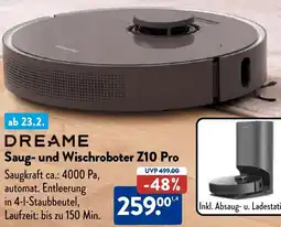 Aldi Nord DREAME Saug- und Wischroboter Z10 Pro Angebot