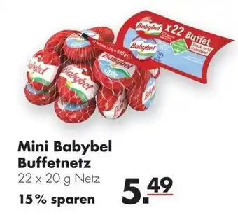 Handelshof Mini Babybel Buffetnetz 22x20g Angebot