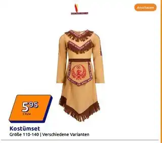 Action Kostümset Angebot