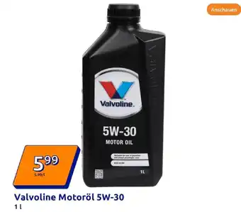 Action Valvoline motoröl 5w-30 Angebot