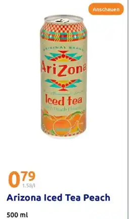 Action Arizona iced tea peach Angebot