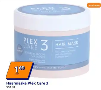 Action Plex care haarmaske plex care 3 Angebot