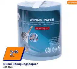 Action Dumil reinigungspapier Angebot