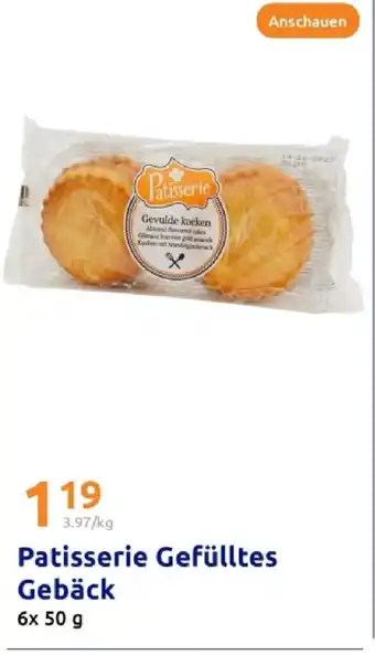 Action Patisserie gefülltes gebäck Angebot