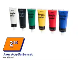 Action Avec acrylfarbenset Angebot