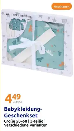 Action Babykleidung-geschenkset Angebot