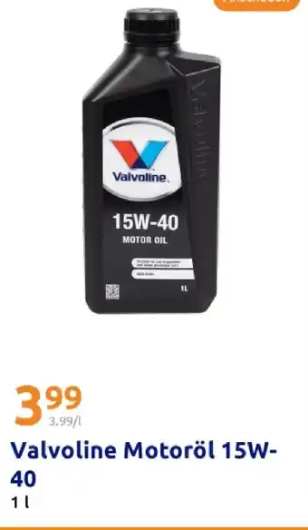 Action Valvoline motoröl 15w-40 Angebot