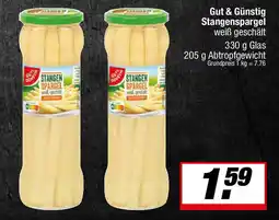 L. STROETMANN GROSSMARKT Gut & Günstig Stangenspargel Angebot