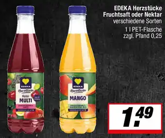 L. STROETMANN GROSSMARKT EDEKA Herzstücke Fruchtsaft oder Nektar Angebot