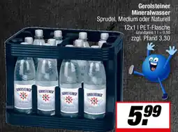 L. STROETMANN GROSSMARKT Gerolsteiner Mineralwasser Angebot