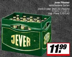 L. STROETMANN GROSSMARKT Jever Pilsener Angebot