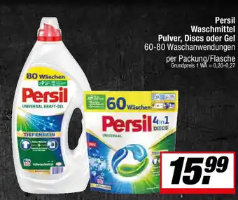 L. STROETMANN GROSSMARKT Persil Waschmittel Pulver, Discs oder Gel Angebot