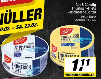 L. STROETMANN GROSSMARKT Gut & Günstig Thunfisch-Filets Angebot